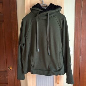 Fleece lined hoodie
